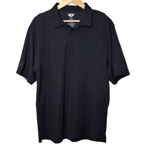 Condor Combat Shirt Men's XL Black Short Sleeve Polo Tactical Lightweight Police